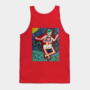 Dancing Skeleton Tank Top